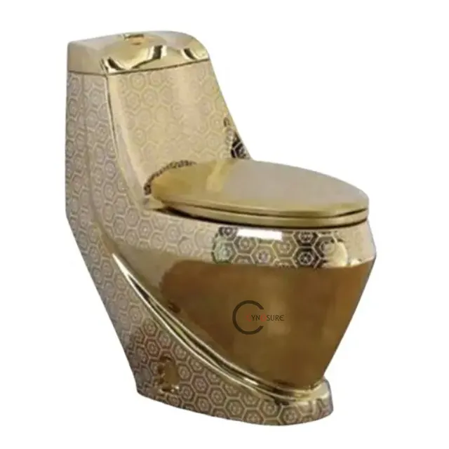 ceramic siphonic one piece floor mount toilet - CYNOSURE sanitary ware